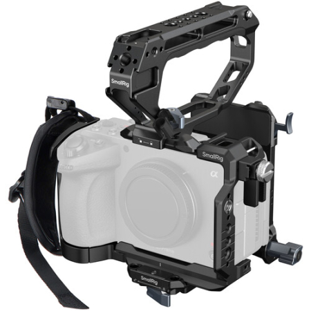 SmallRig 6779 - klatka do Sony FX5 z uchwytem górnym, płytką V-Mount i paskiem na rękę